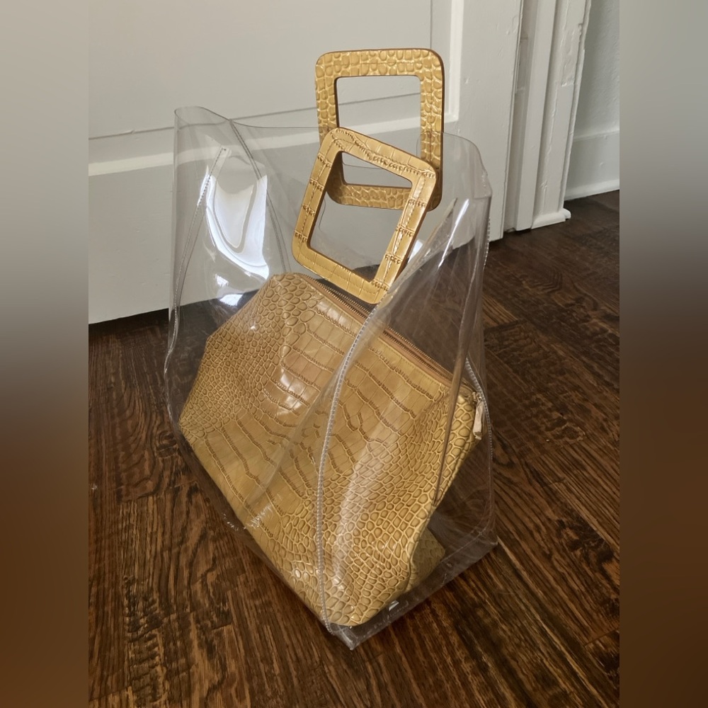 Staid PVC Shirley Croc Tote